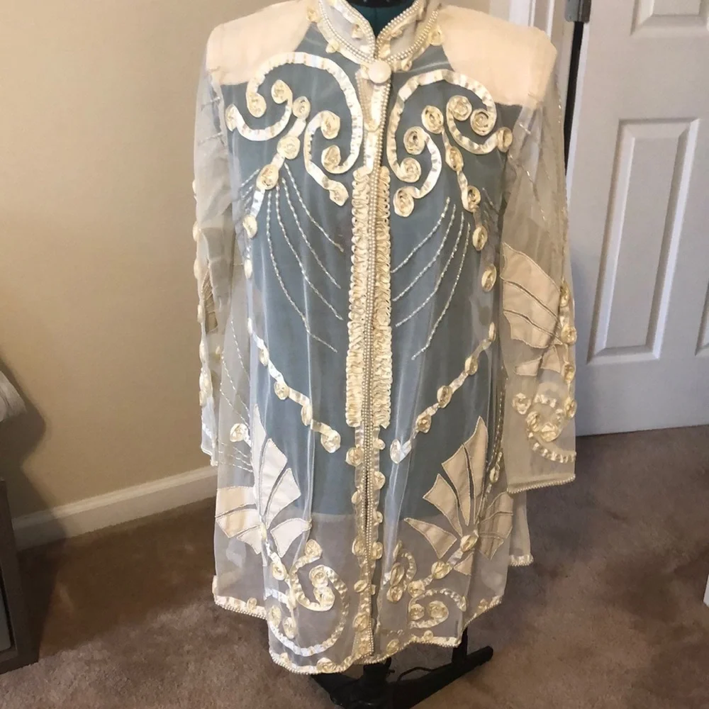 Heavy Beaded Jacket - Picture 1 of 2